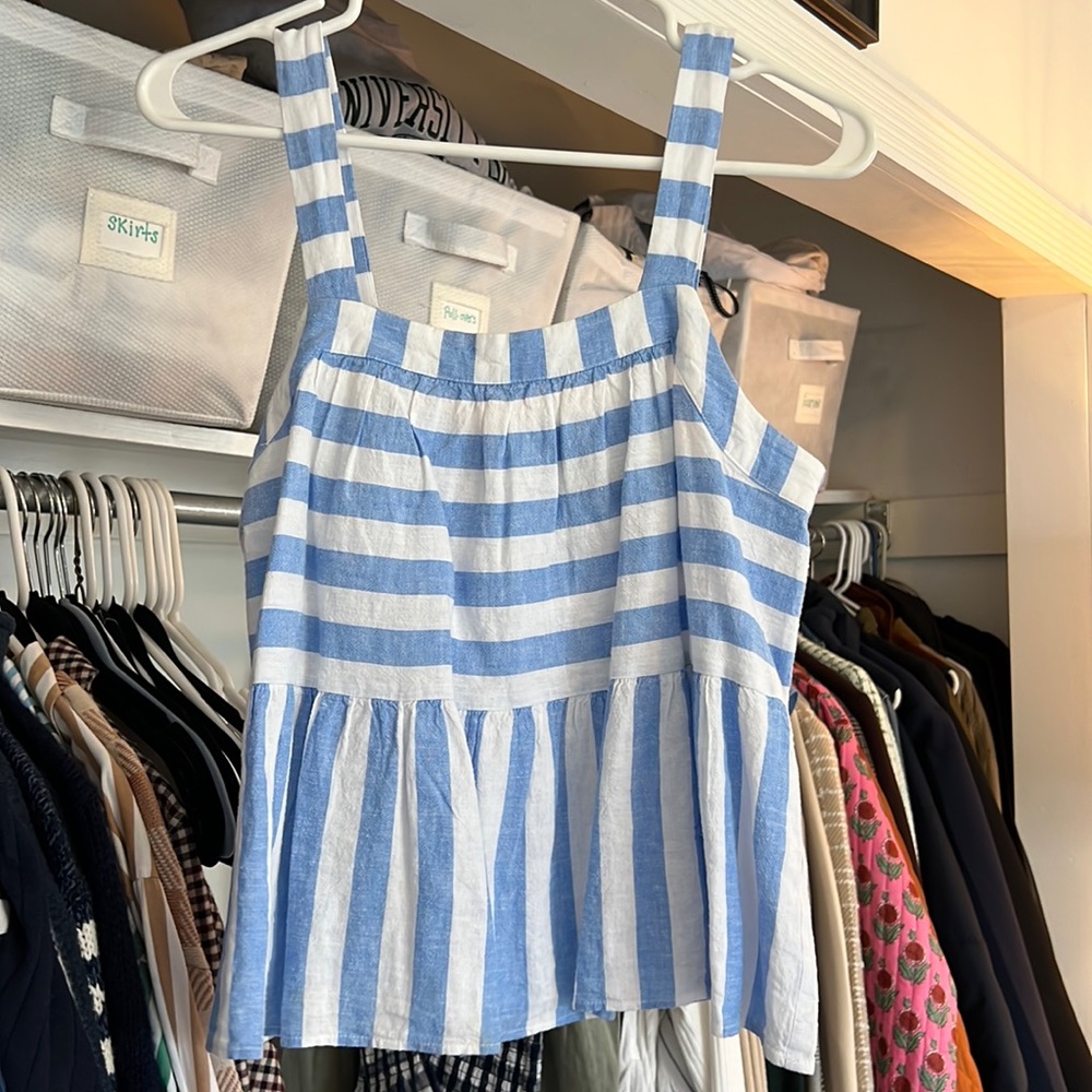 LOFT striped tank
